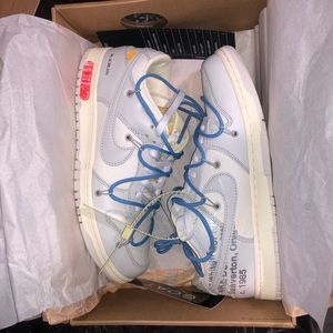 NIKE OFF WHITE DUNK LOW LLOT 05 OF 50